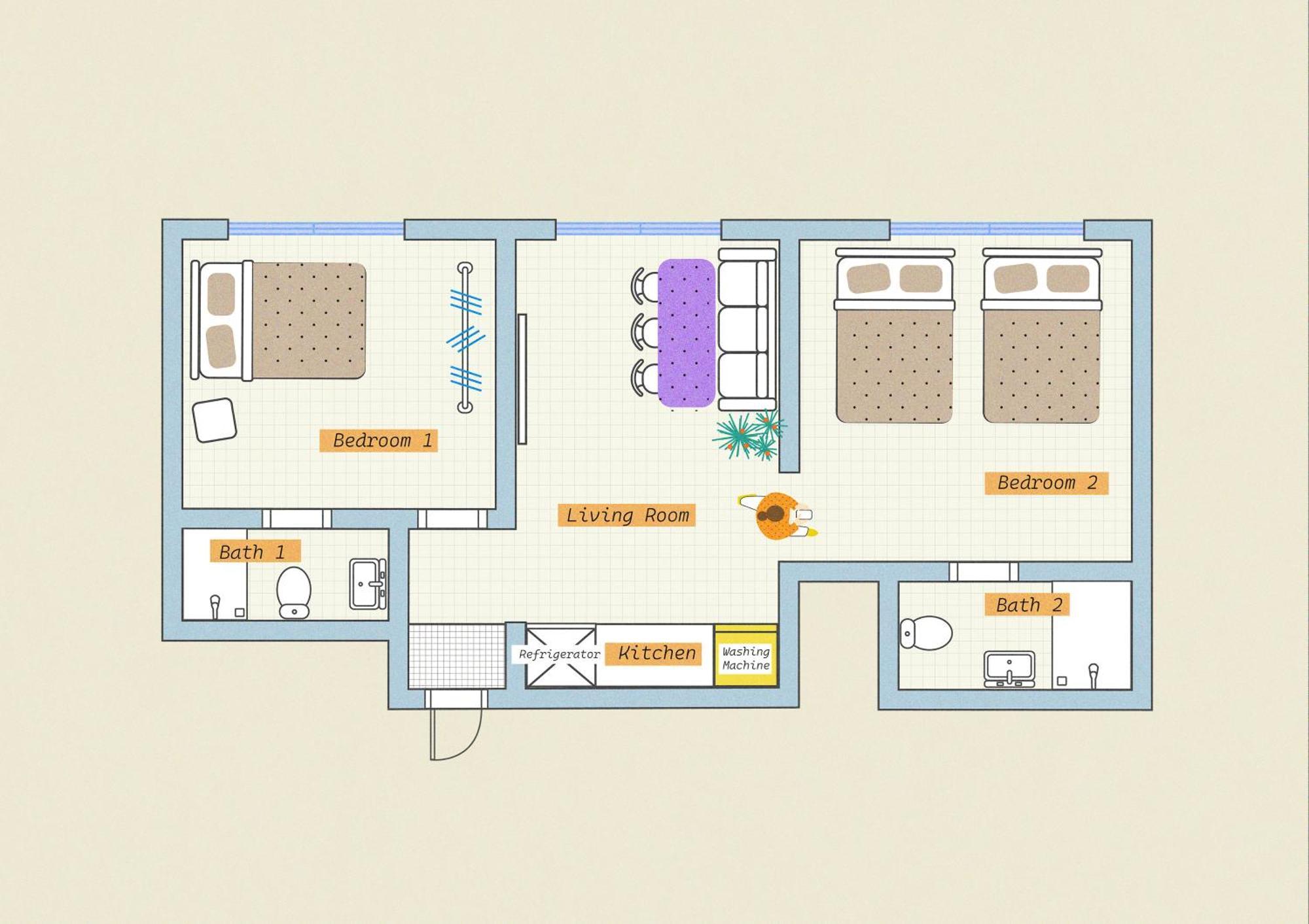 Wave Family Suite #3 Seul Dış mekan fotoğraf